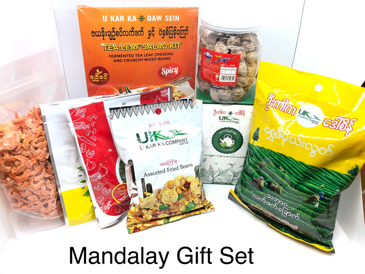 Mandalay Gift Box - (မန္တလေး လက် ဆောင်) – Myanmar Food USA