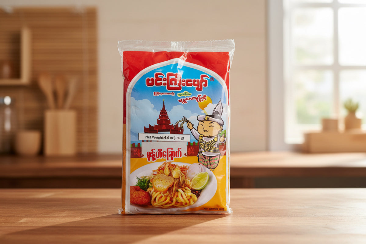 Min Gyi Pyaw Dried Mandalay Monti (မင်း ကြီး ပျော်မန္တလေး မုန့် တီ အခ ...