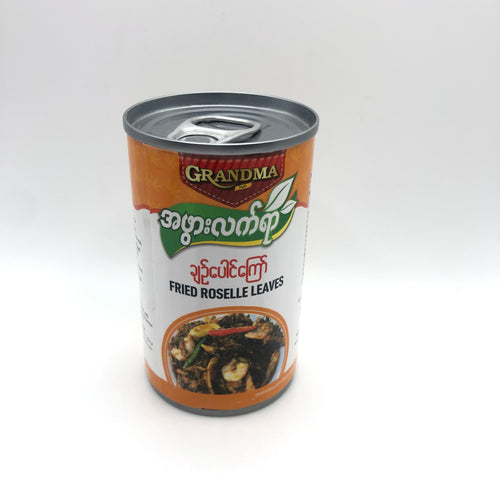 Grandma Fried Roselle Leaves (4 oz) ချဉ်ပေါင်ရွက်ကြော်