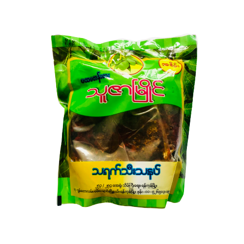 Thu Zar Myaing Pickle Mango (Green) (သူ ဇာ မြိုင် သရက် သီး အ စိမ်း သနပ် အထုတ်ကြီး)