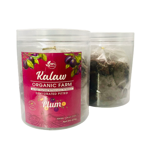 KOF Kalaw Organic Farm Dehydrated Pitted Plum (ဆီး ချို သီး) ဗူး ကြီး