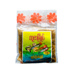 Thu Zar Myaing Fried Dried Shrimp (sweet) (ပုဇွန်ခြောက်ကြော် အချို)