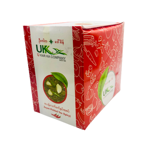 U Kar Ka Zayan Pickled Tea (Spicy) 10pks (ဇယန်းလက်ဖက်နှပ်အစပ်) - 30 gm