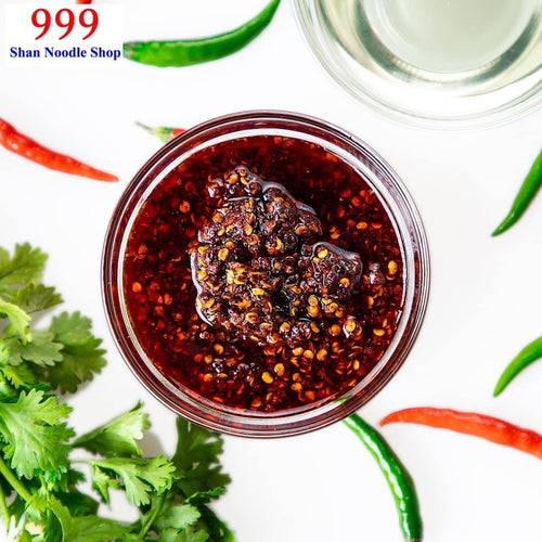 999 Fried Chili Flakes with oil  (ငရုတ် သီး ဆီ မွှေး ကြော်)