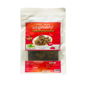 U Kar Ka Fermented Spicy Tea Leaf Dressing (ဦး ကာ က လက် ဖက် ချဉ် စပ်)