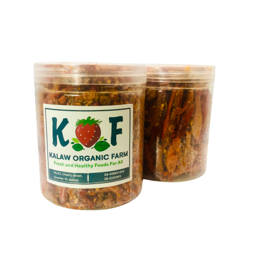 KOF Kalaw Organic Farm (ငရုတ်သီး နှမ်းကပ်ကြော်)