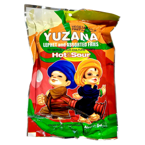 Yuzana Tea Salad Individual - Hot & Sour  (10) Pkgs (ယုဇနအသင့်စား ချဉ် စပ် လက်ဖက်ထုတ်အသေး(၁၀)ထုတ်တွဲ