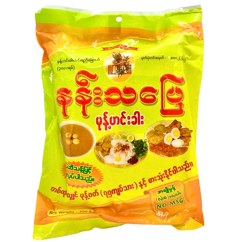 Nan Tha Pyay Mohinga Mix ( Fish Broth) (နန်းသပြေမုန့်ဟင်းခါးအ နှစ် ထုတ်) 300 gm