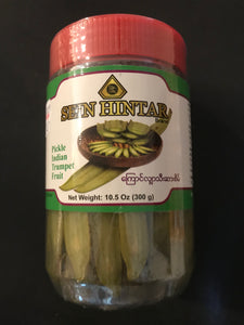 Trumpet Pickle (ကြောင်ရှာချဉ်) - Myanmar Food USA