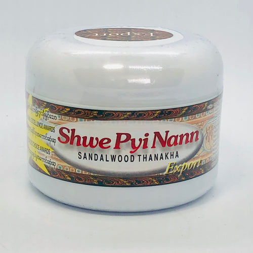Shwe Pyi Nann Sandalwood Thanaka (နံ့ သာ ဖြူ သနပ် ခါး ဗူး ကြီး)