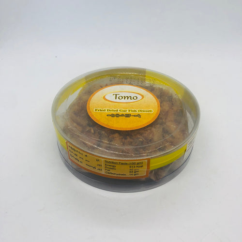 Tomo Fried Lotia/Garfish (Sweet)  (အာဗြဲခြောက်အချို ကြော်)