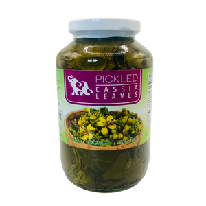 Pickled Cassia Leaves Big Jar ( မဲ ဇလီ ရွက်)