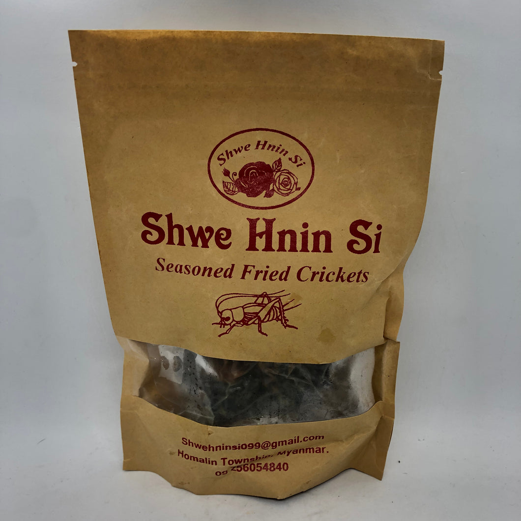 Shwe Hnin Si Seasoned Fried Cricket ( ရွှေ နှင်း ဆီ ပု ရစ် ကြော်)