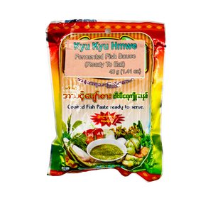 Kyu Kyu Hmway Instant Fish Sauce(ကြူကြူမွှေးအသင့်စားငပိရည်အမှုန့်)