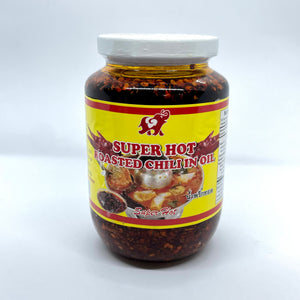Thai Super Hot Roasted Chili in Oil (ထိုင်းငရုပ်သီးဆီချက်အစပ်)