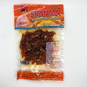 Shan Ma Preserved Mango (Hot) - ရှမ်း မ သရက် စပ်