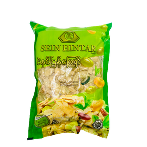 Sein Hintar Crispy Mixed Beans 8 oz  (စိန်ဟင်္သာ ပဲနှစ်ပြန်ကြော် ပေါင် ဝက် ထုတ်)