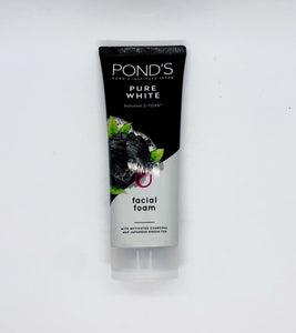 Pond’s Pure White Pollution Detox Facial Foam (ပွန်း မျက် နှာ သစ် ဆေး ရည်)