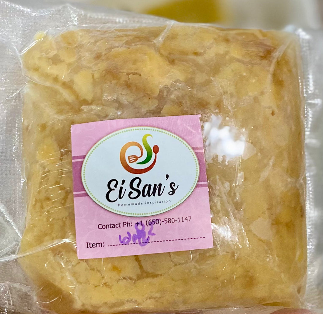 Ei San’s Mandalay Style Sweet Sticky Rice Cake with Creamy Milk (မန္တ ...