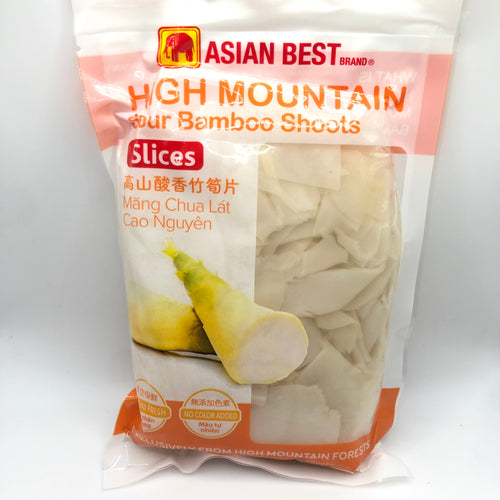 Asian Best High Mountain Sour Bamboo Shoot Slices ( တောင် ပေါ် မျှစ် ချဉ်)