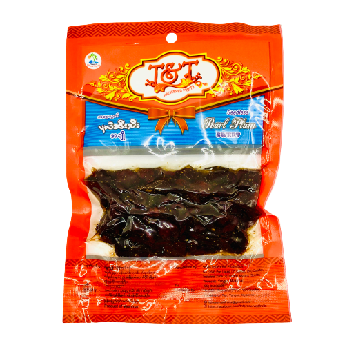 T & T Sweet Seedless Pearl Plum ( အစေ့ လွတ် ပု လဲ ဇီး သီး အ ချို)
