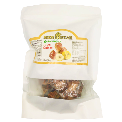 Sein Hintar Dried Quince Fruit (ချဉ် စော် ကား သီး ခြောက်)