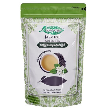 Mother’s Love Jasmine Green Tea (စပယ် မွေး လက် ဖက် ခြောက်)