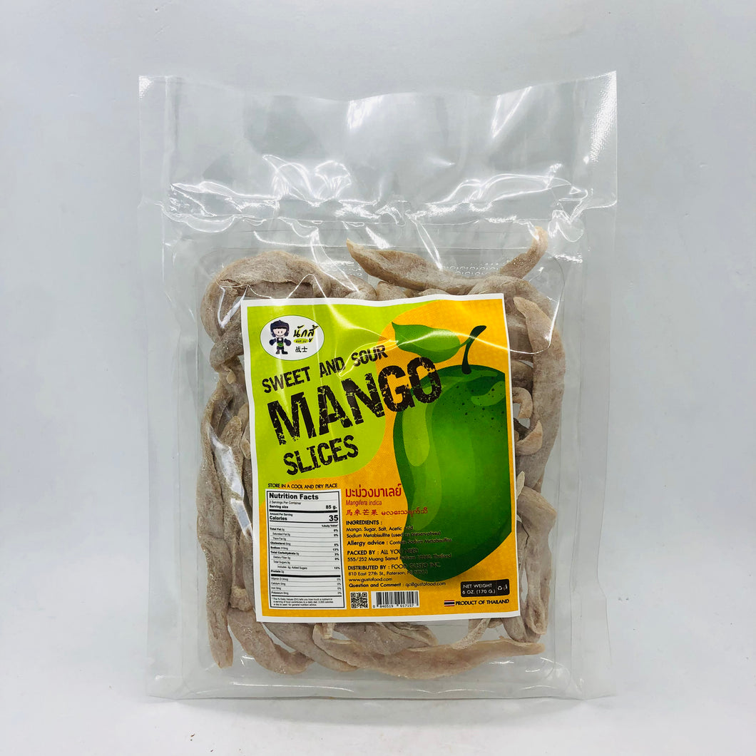 Nak-su Sweet and Sour Slices (သရက်သီးချို ချဉ်)