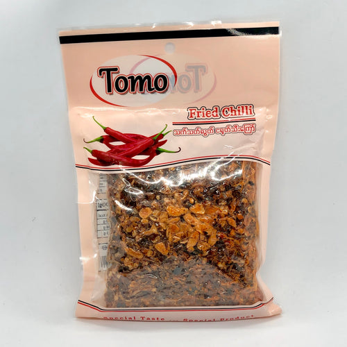 Tomo Vegetarian Fried Chili (တိုမိုသတ်သတ်လွတ်ငရုပ်သီးကြော်)
