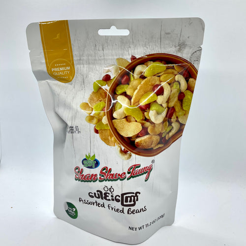 Shan Shwe Taung Assorted Fried Beans (ရှမ်းရွှေ တောင် ပဲစုံပေါင်း ကြော်) No MSG Added**