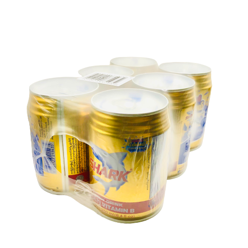 Shark Energy Drink + Multi Vitamin B (6 cans) ငါးမန်း အား ဖြည့် အချို ရည်