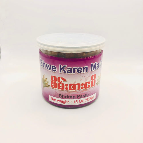 Shwe Karen Malay Shrimp Paste (စိမ်းစားငပိ)