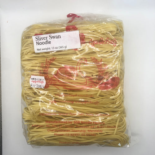 Silver Swan Wheat Noodle (ငွေငန်း ဂျုံ ခေါက် ဆွဲ)