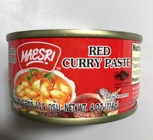 MAESRI Red Curry Paste (ထိုင်း ဟင်း အနီ အ နှစ်)