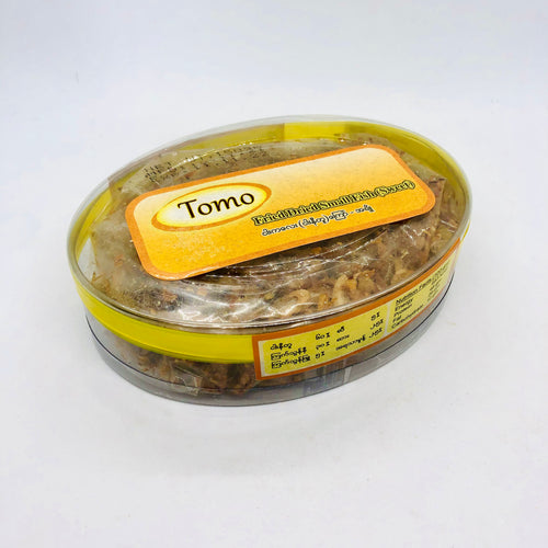 TOMO Fried Dried Small Fish (Sweet)(ငါးကလေး- ငါးနီတူကြော်-အချို)