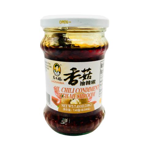 LAOGANMA Oil Chili Condiment with Mushroom (မှိုဆီကြော်)