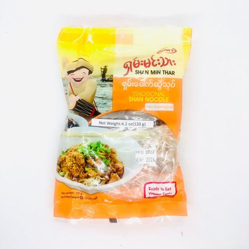 Shan Min Thar Shan Noodle Salad Tomyum Flavor- ရှမ်း မင်း သား - ရှမ်း ခေါက် ဆွဲ သုတ် (တုန်းယန်းရှမ်းအရည်ဖျော်)